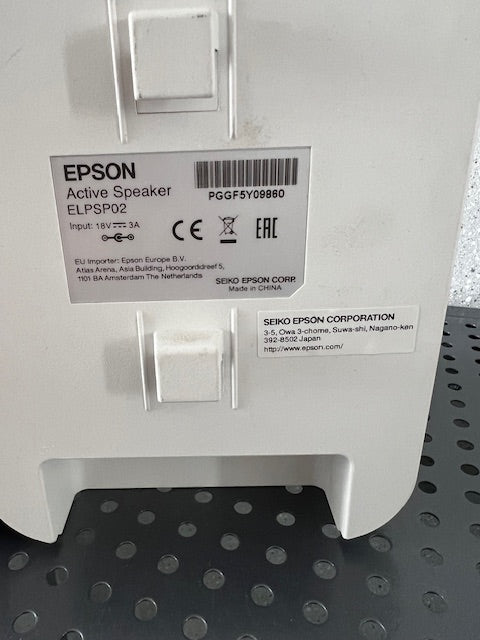 15. Epson Active Speaker ELPSP02